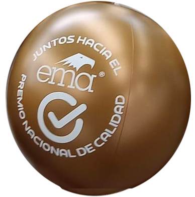 pelota dorada ema